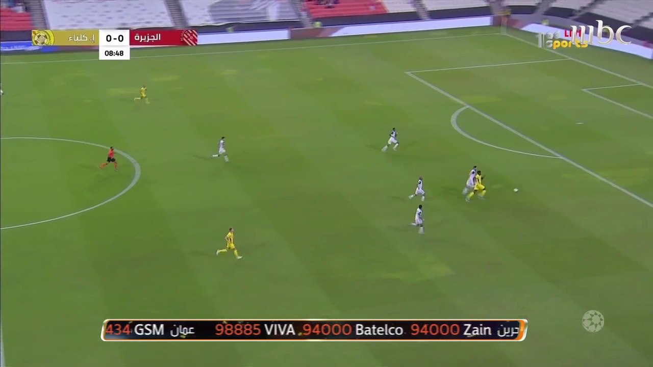 الجزيرة يهزم اتحاد كلباء في مباراة مثيرة بدوري...