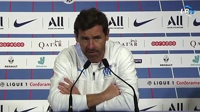 Villas-Boas : La première mi-temps ne m'intèresse pas