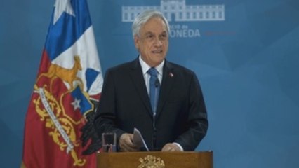 El presidente Piñera levanta el estado de emergencia en Chile