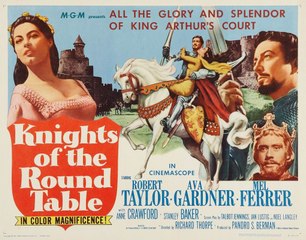 Knights of the Round Table Movie (1953) Robert Taylor, Ava Gardner, Mel Ferrer