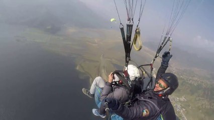 पाेखरामा प्याराग्लाइडिङ  |  Paragliding in Pokhara |  Ajay Singh Thapa