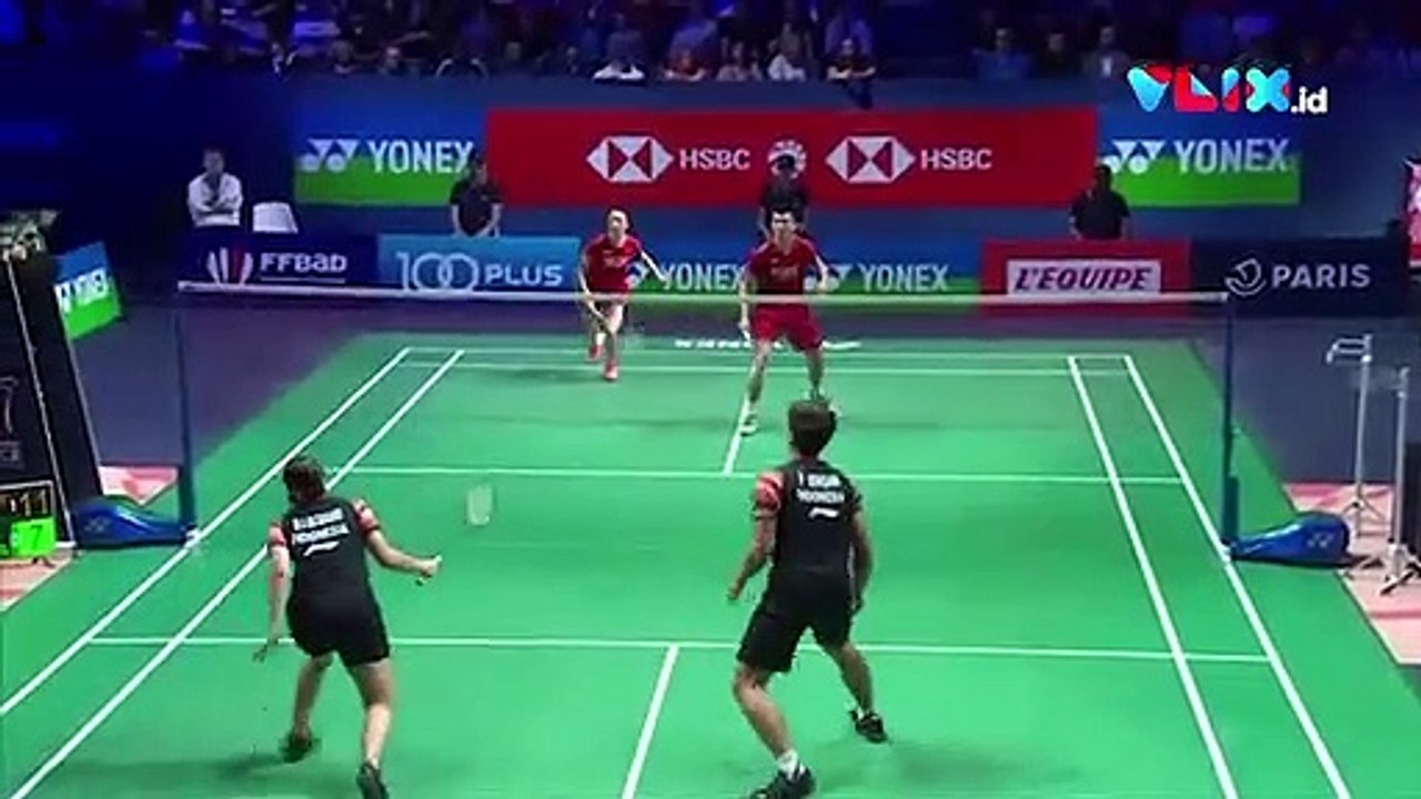 Aksi Tingkat Dewa Praveen/Melati Jadi Juara French Open 2019
