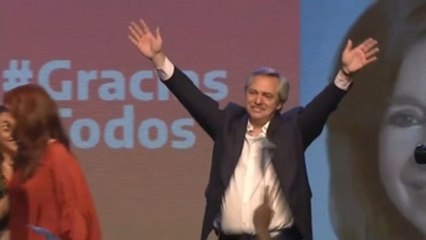 Download Video: El peronista Alberto Fernández gana elecciones argentinas en primera vuelta