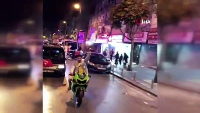 Asker eğlencesinde magandalar trafikte havaya ateş açtı