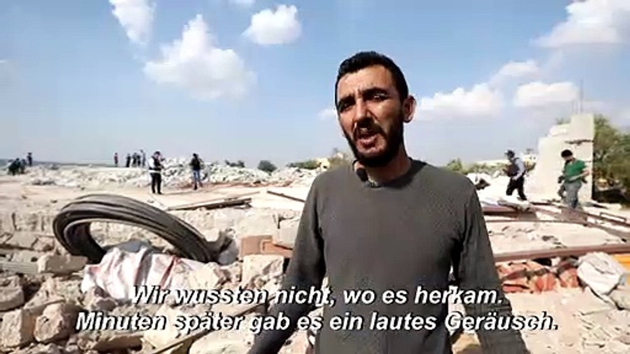 Augenzeuge schildert angriff auf is-anführer al-bagdadi