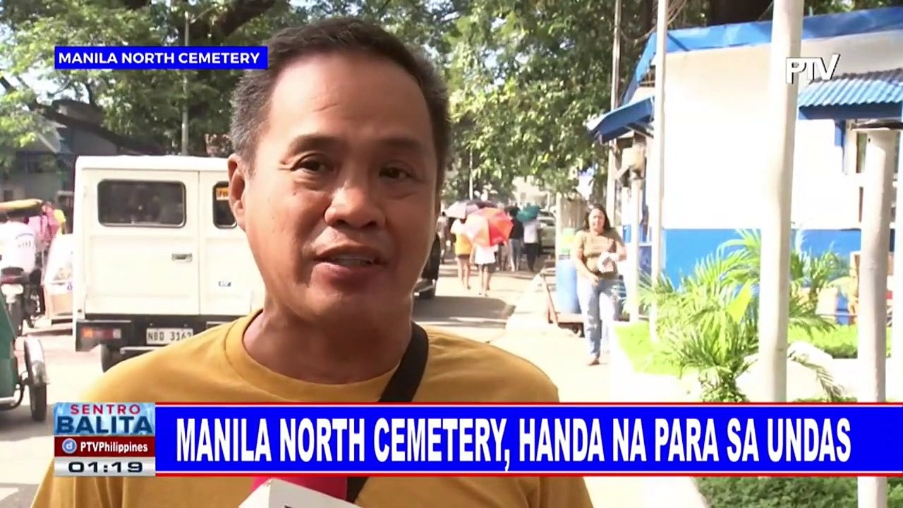 Manila North Cemetery, handa na para sa Undas