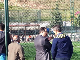 Fenerbahçe Başkanı Ali Koç Gülensu'da altyapı maçı izledi