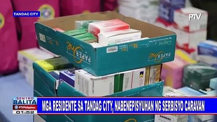 Mga residente sa Tandag City, nabenepisyuhan ng Serbisyo Caravan