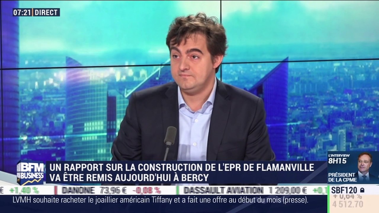Un rapport sur la construction de l'EPR de Flamanville remis à Bercy aujourd'hui, Quentin Dérumaux - 28/10
