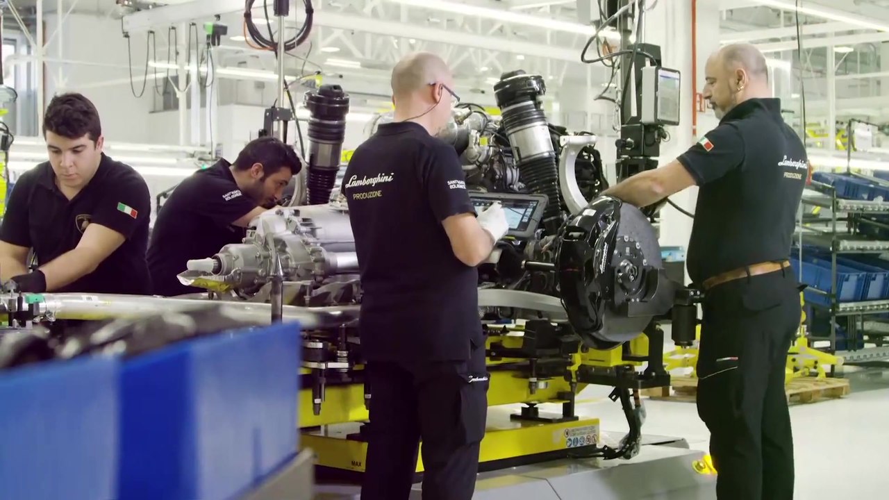 Lamborghini Verbundwerkstoffe auf der ISS