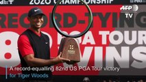 Tiger Woods wins in Japan for record 82nd US PGA Tour title