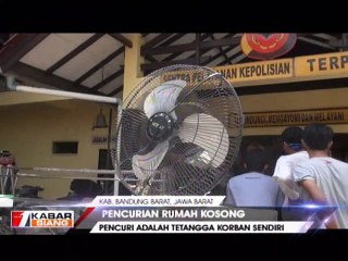 Rumah Kosong, Perabotan Dicuri Tetangga Sendiri