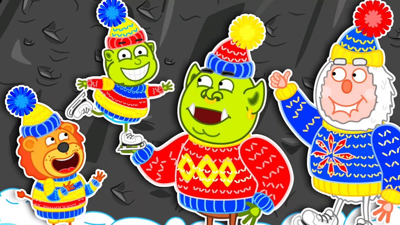 Journey to the Center of the Earth  Rainbow Sweater | Cartoon for Kids