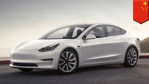 Tesla's Chinese factory begins production of Model 3 cars
