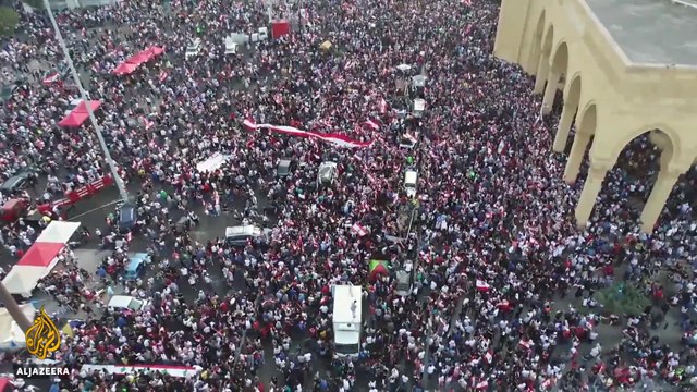 Spinning, downplaying, ignoring: Lebanon protests and the media | The Listening Post (Lead)