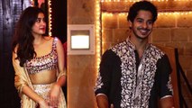 Jhanvi Kapoor & Ishaan Khatter attend Diwali Party but not TOGETHER; Watch video | FilmiBeat