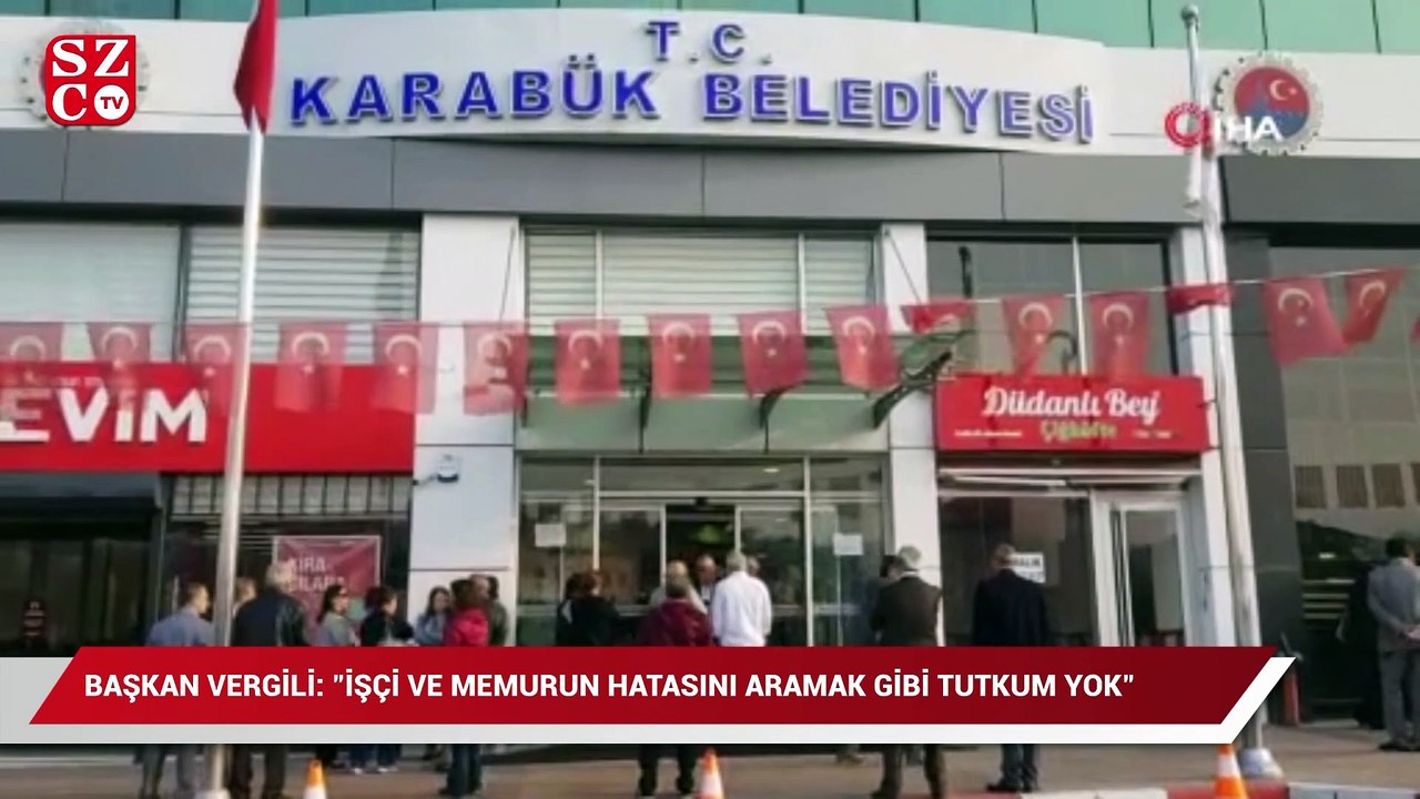 Başkan, işe geç gelen işçi ve memurları belediyeye almayarak kapıları kapattı