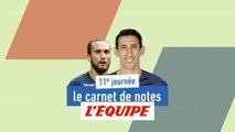 De Yazici à Di Maria, le carnet de notes de la 11e journée - Foot - L1