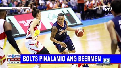 Bolts, pinalamig ang Beermen