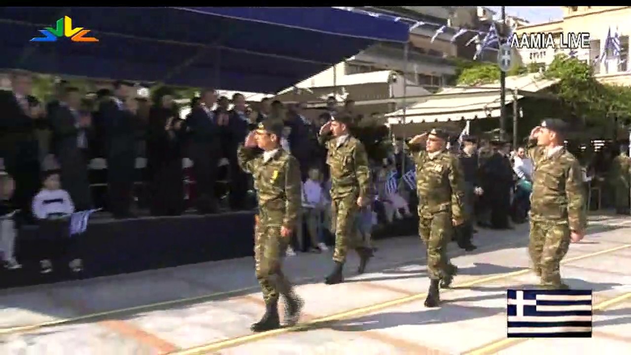 Λαμία: Παρέλαση 28ης Οκτωβρίου 2019