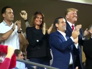 Bağdadi'nün ölümün ardından gittiği beyzbol maçında yuhalandı