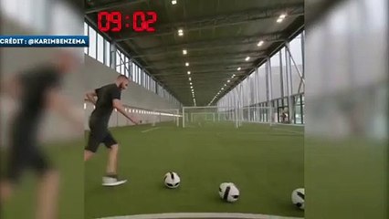 Karim Benzema lance son propre défi