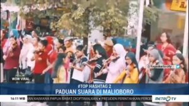Paduan Suara di Malioboro Peringati Hari Sumpah Pemuda