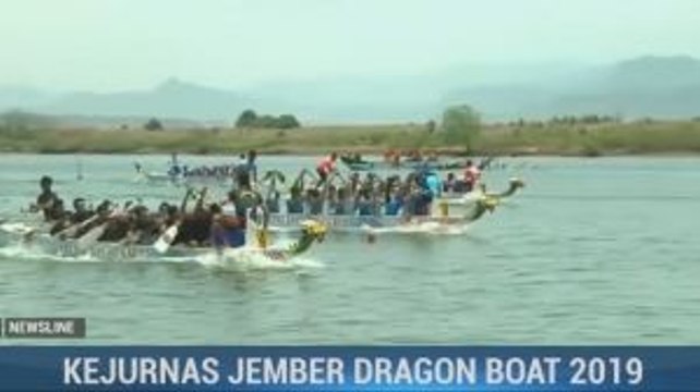 Kejurnas Jember Dragon Boat Festival