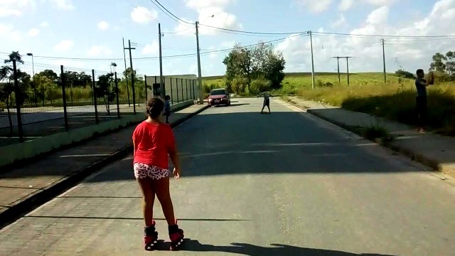 THÁBATTA(PATINS), RAPHAELL E OSMILTON(SKATE) NO CONDOMÍNIO CUPE - RESERVA IPOJUCA 28-10-2019