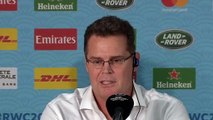 Rugby - 2019 World Cup - Rassie Erasmus Press Conference After South Africa Wins Against Wales