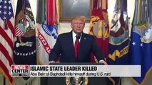 Trump announces ISIS leader al-Baghdadi is dead