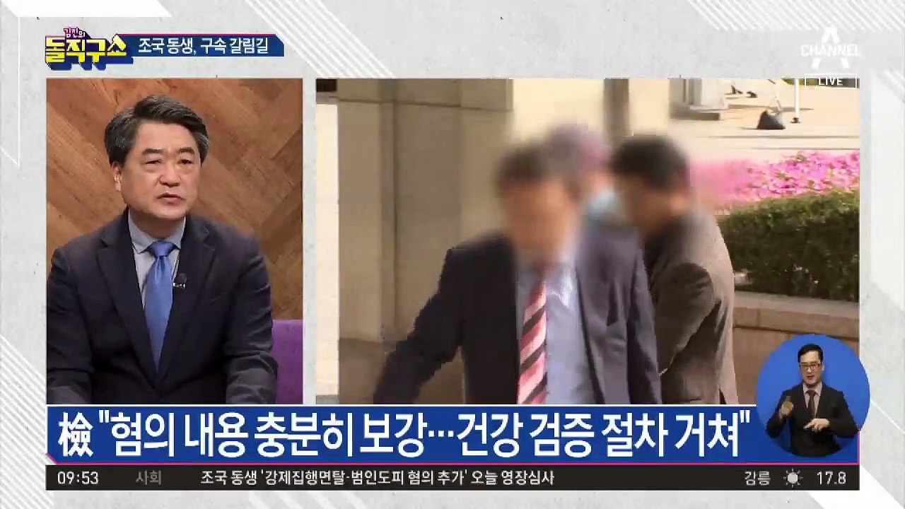 조국 동생, 구속 갈림길…‘추가 혐의’ 판단은?