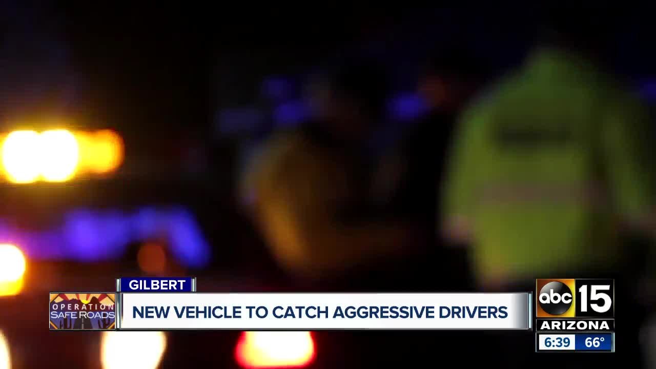 Gilbert PD using new unmarked vehicle to catch...