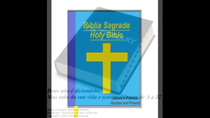 Deus não é dicionário, mas sabe de sua vida e problemas! [Frases e Poemas]