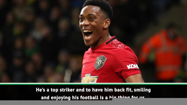 Martial and Rashford like Sheringham and Solskjaer