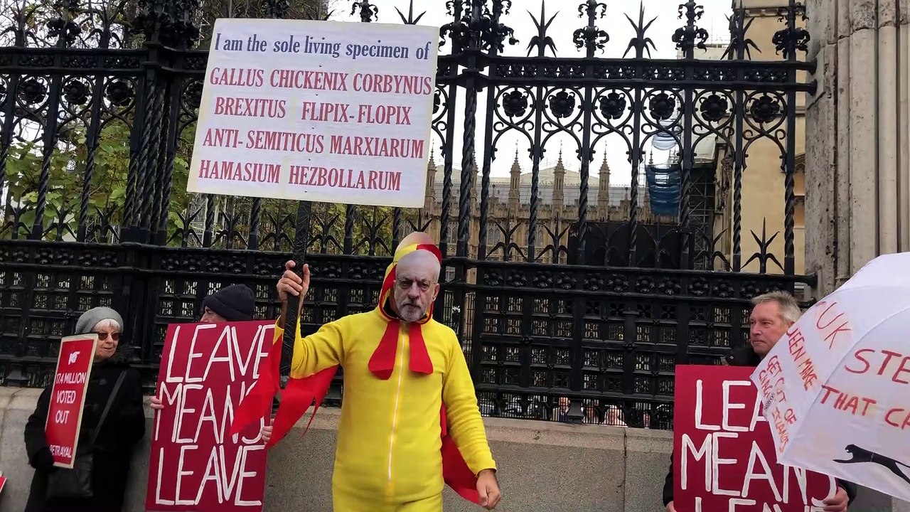 London: Protest gegen Jeremy Corbyn