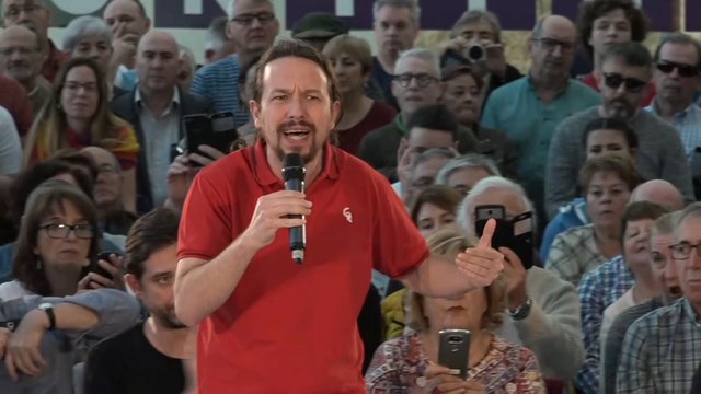 Iglesias reta a Sánchez a comprometerse a no pactar con el PP