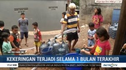 Kekeringan Terjadi di Jaktim Selama Satu Bulan Terakhir