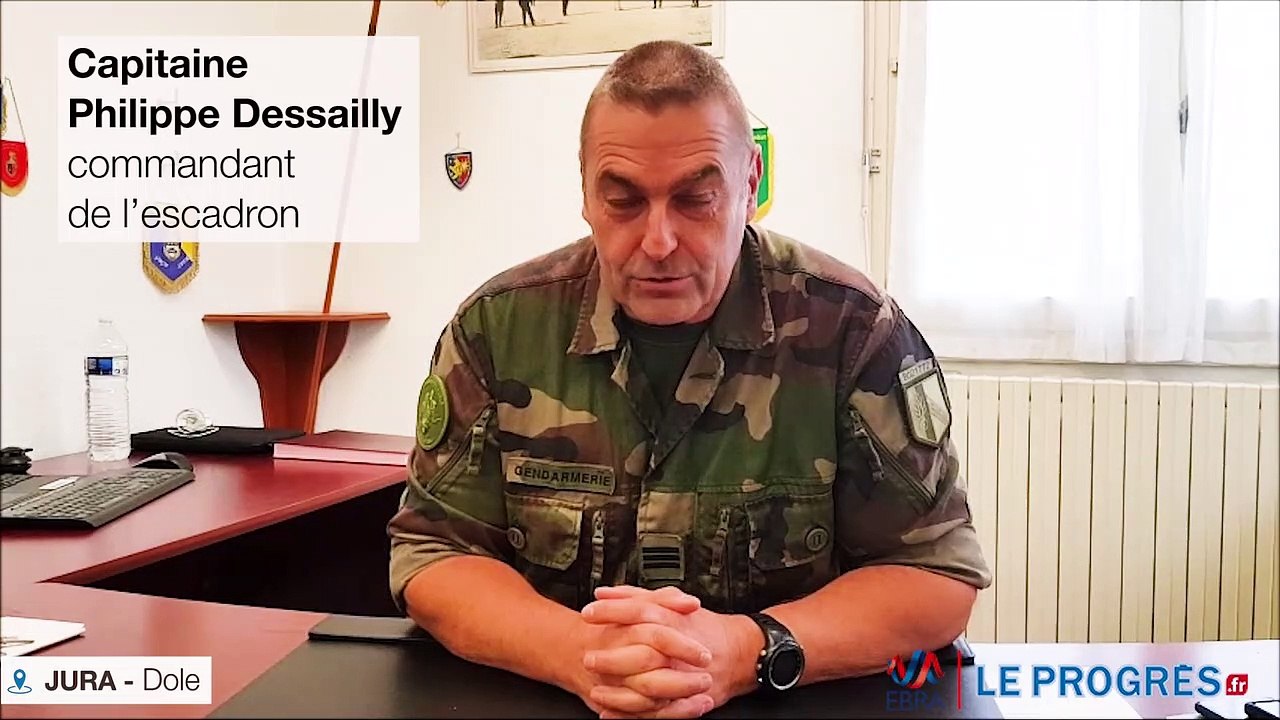 Présentation sur les missions de la gendarmerie mobile de Dole