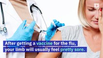 Don't Be Worried if Your Arm Hurts After a Flu Shot