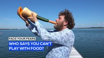 Face Your Fears: The man who plays to the beat of his own veggies