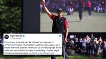 Tiger Woods Wins 82nd PGA Tour Event, Social Media Goes Crazy