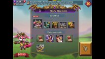 Lords Mobile - Saving Dreams - Dark Dreams NOT ONLY for lowest Castles