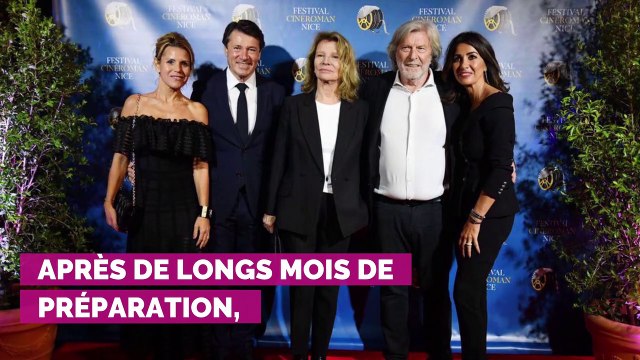 PHOTOS. Laura Tenoudji rayonnante en robe transparente au Festival Ciné Roman