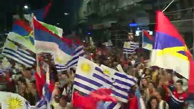 Martínez y Lacalle Pou, rumbo a un balotaje por la presidencia de Uruguay