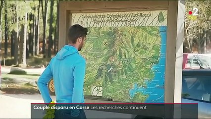 Corse : les recherches se poursuivent pour retrouver le couple disparu