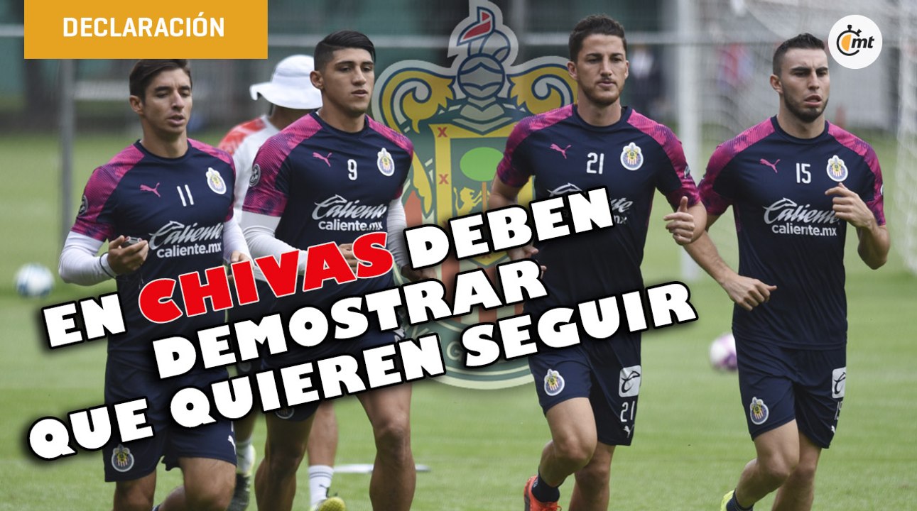 Para Hiram Mier en Chivas deben de demostrar los que quieren seguir | Conferencia