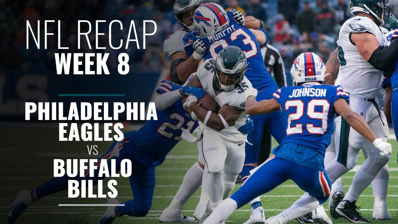 Week 8: Eagles blow out Bills