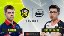 Dota2 - TNC Predator vs. Gambit Esports - Game 3 - Grand Final - ESL One Hamburg 2019