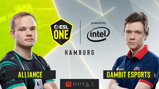 Dota2 - Gambit Esports vs. Alliance - Game 2 - Lowerbracket Final - ESL One Hamburg 2019